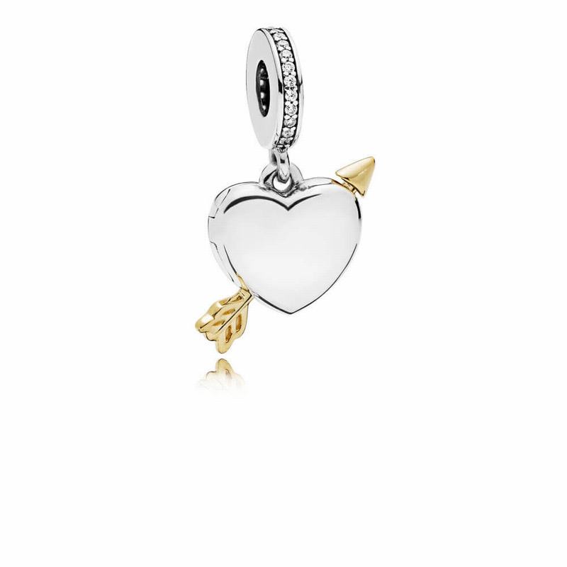 Pandora Limited Edition Arrow Of Love Charm - Sterling Silver/Cubic Zirconia - Canada | RB9843PD